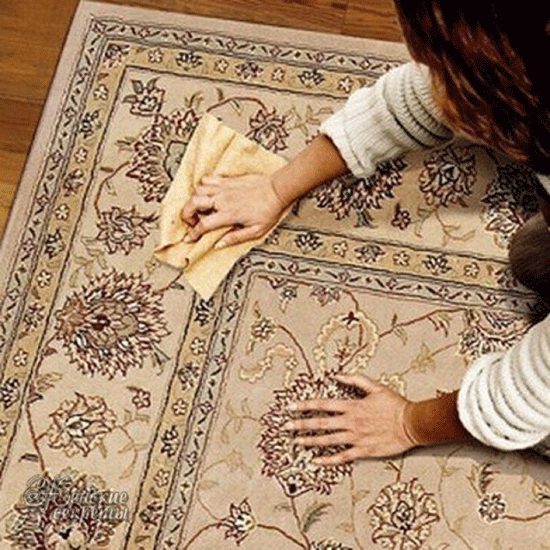 چگونه فرش را براق کنیم؟