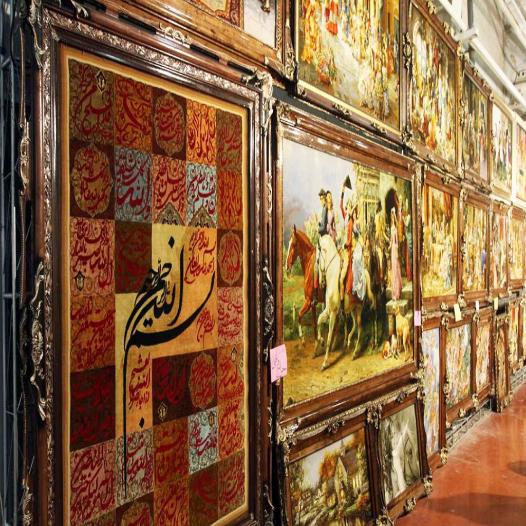 توزیع زیباترین تابلو فرش‌های ایران